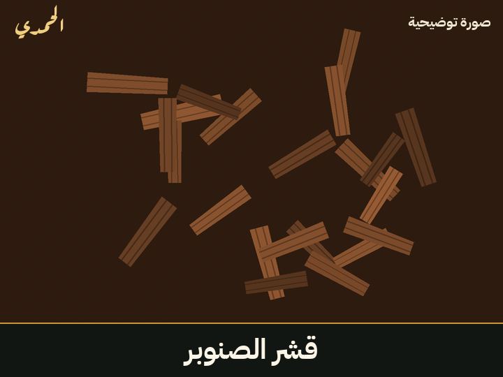 قشر الصنوبر